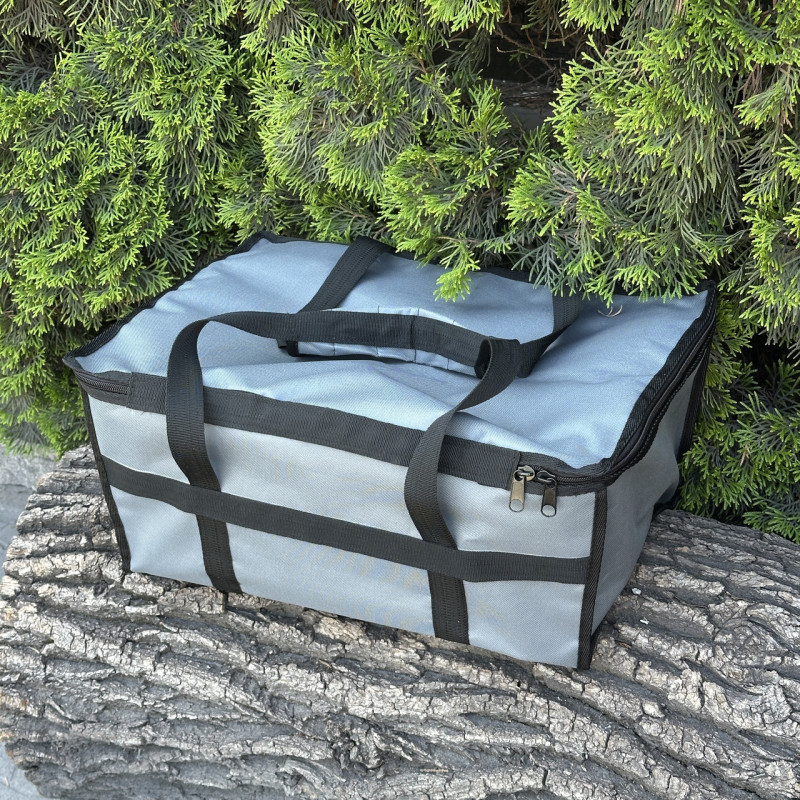 Чехол для мангала Тесей на 6 шампуров серый