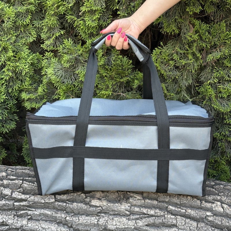 Чехол для мангала Тесей на 6 шампуров серый