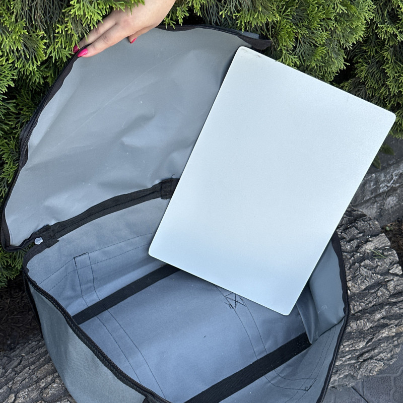 Чехол для мангала Тесей на 6 шампуров серый