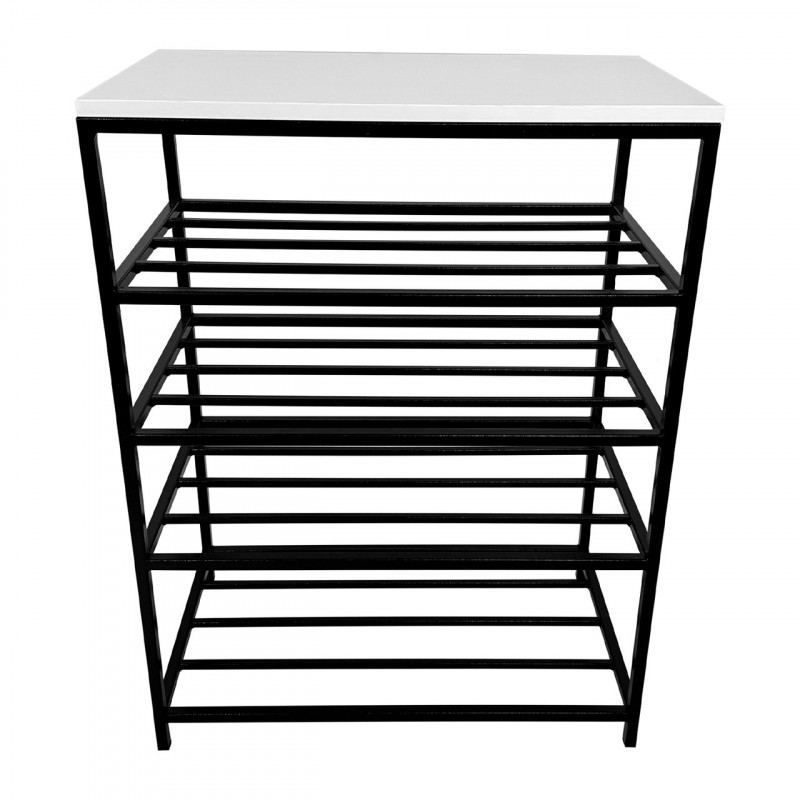 Полиця для взуття Валенсія 100 см біла аляска 0-3-9005