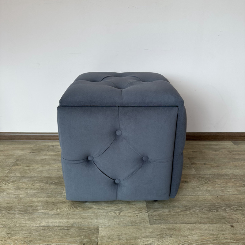 Пуф-трансформер 5в1 Остін-1 велюр сірий 7-0-9005