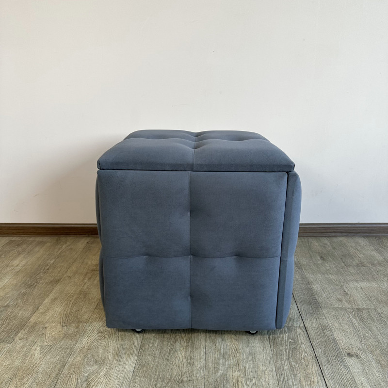 Пуф-трансформер 5в1 Остін-4 велюр сірий 7-0-9005