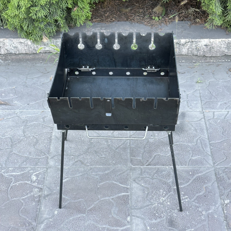 Мангал-валіза Mzavod Пегас на 6 шампурів 3мм