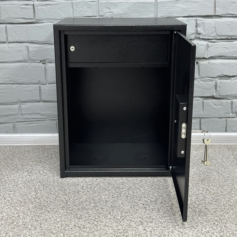 Офісний сейф СБЕ-550 чорний