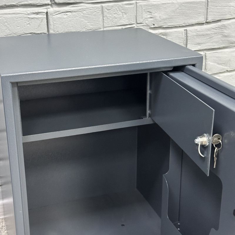 Офісний сейф CБП-550 антрацитово-сірий