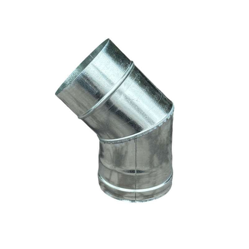 Піч-буржуйка BP/6-ВС_D120 4мм з оцинкованим димарем D120 (4 труби. коліно 90°. коліно 45°. грибок)