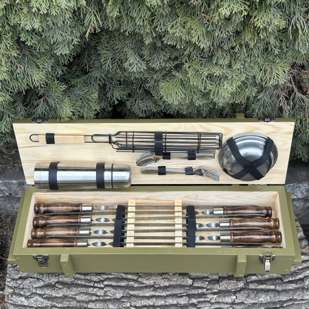 Подарунковий набір Mzavod Комбат оливковий