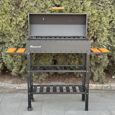 Мангал-барбекю Mzavod Геліос на 12 шампурів 4мм