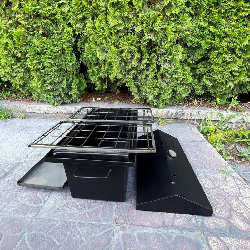 Коптильня Mzavod Ісіда на 27л 2мм з термометром