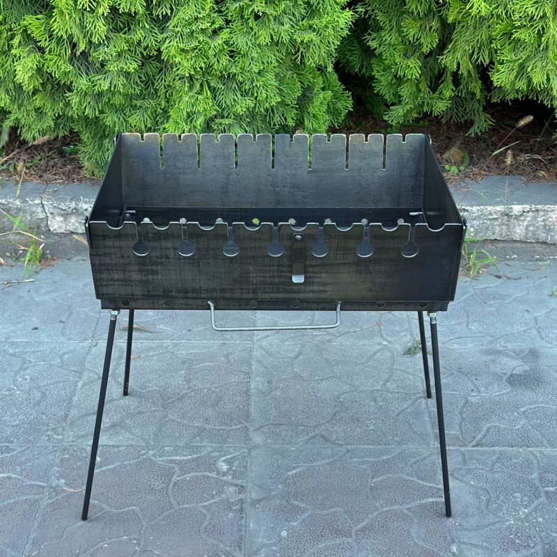 Мангал-валіза Mzavod Пегас на 8 шампурів 3мм