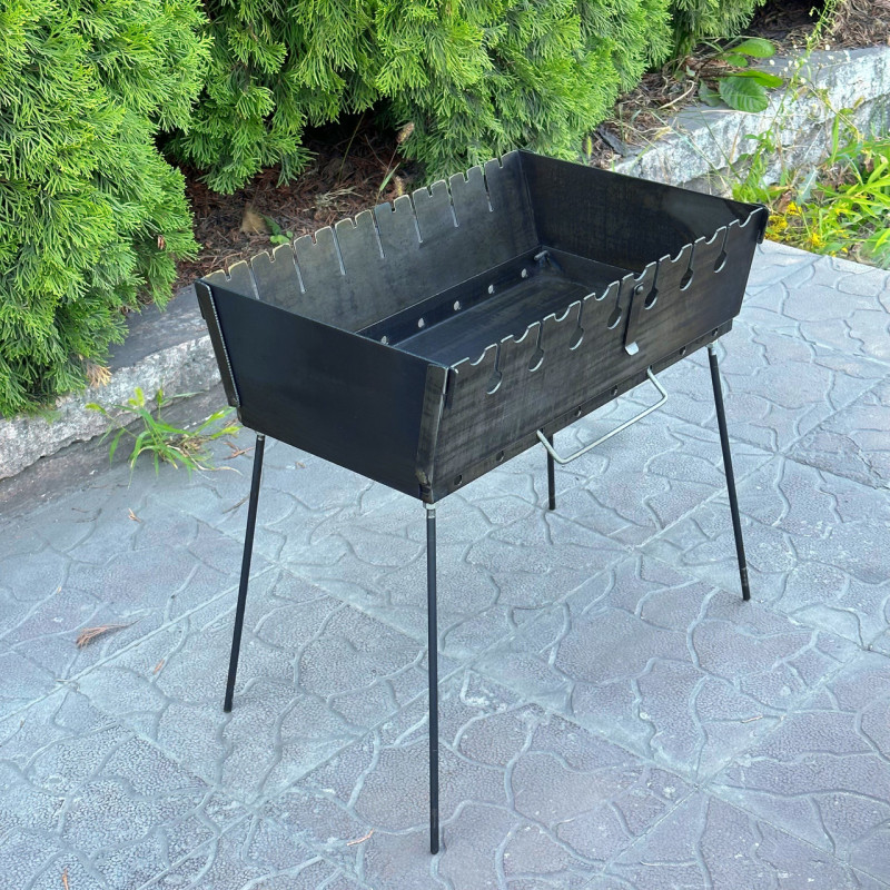 Мангал-валіза Mzavod Пегас на 8 шампурів 2мм