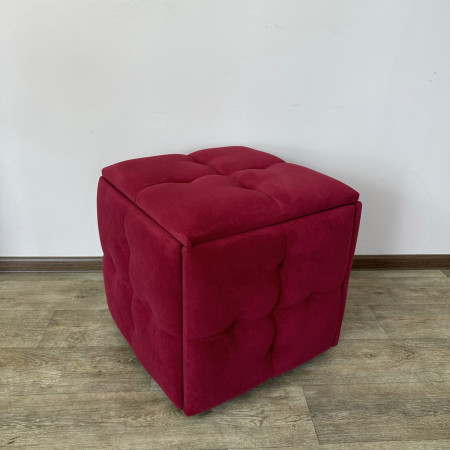Пуф-трансформер 5в1 Остін-4 велюр червоний 4-0-9003
