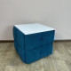 Пуф-трансформер 5в1 Остін-4 зі столиком велюр бірюзовий/біла аляска 2-3-9005