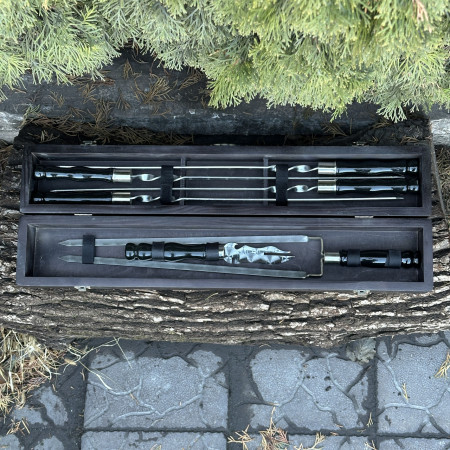 Подарунковий набір Mzavod ШашлиКейс чорний