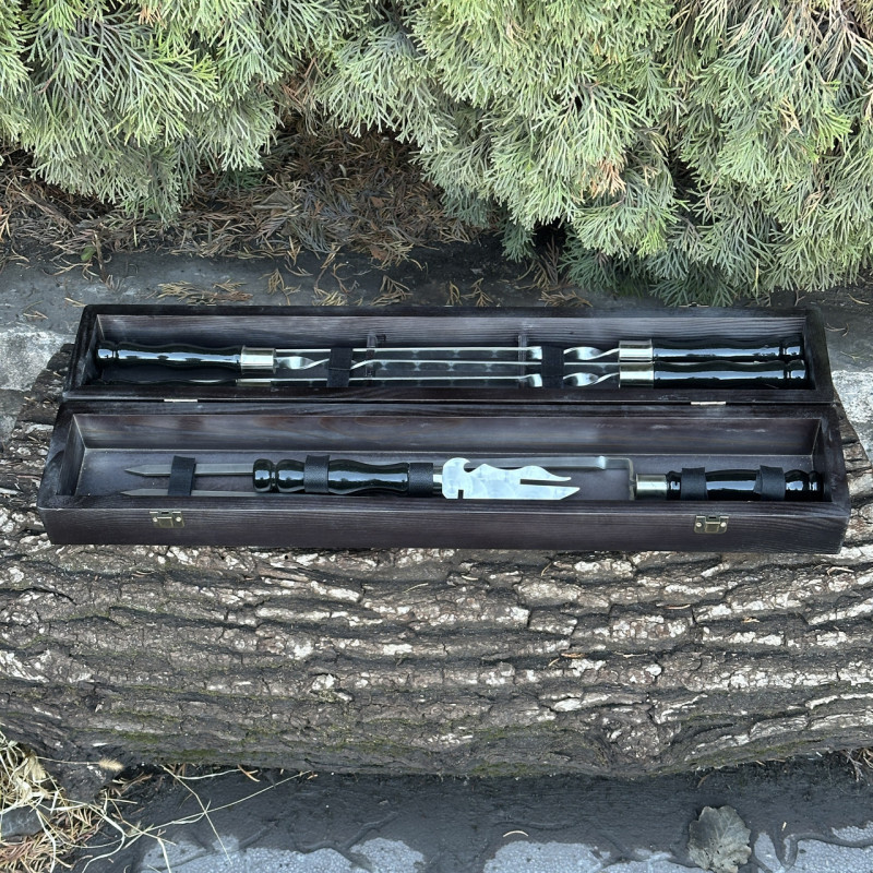 Подарочный набор Mzavod ШашлыКейс черный