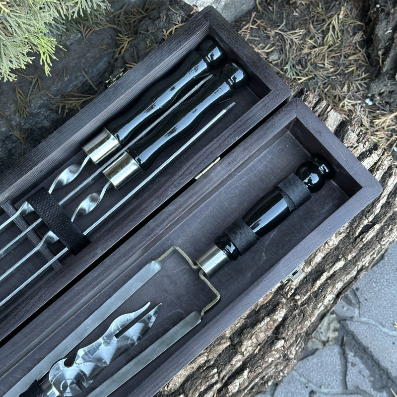 Подарочный набор Mzavod ШашлыКейс черный