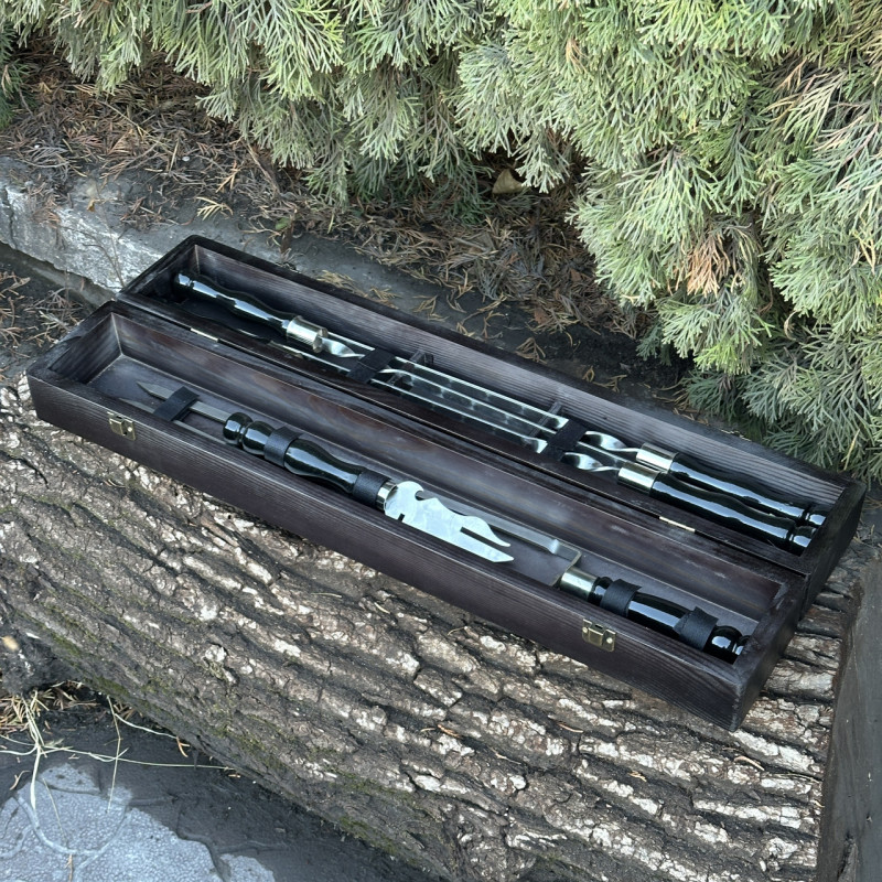 Подарочный набор Mzavod ШашлыКейс черный