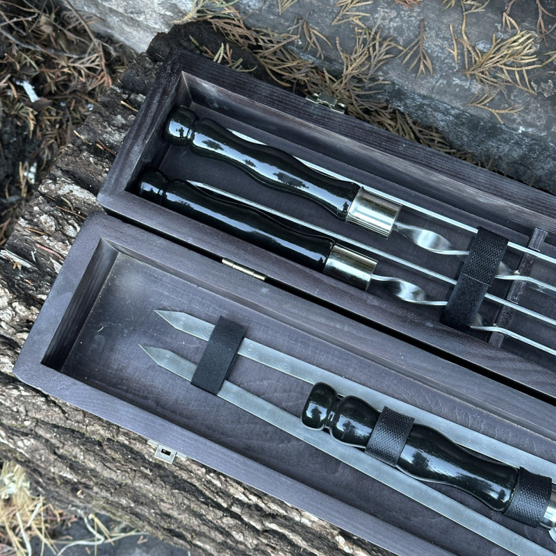 Подарочный набор Mzavod ШашлыКейс черный