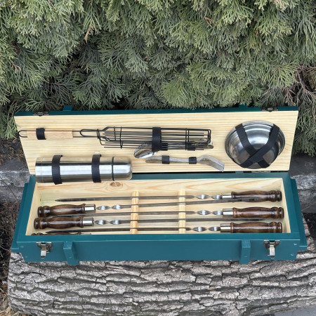 Подарунковий набір Mzavod Комбат бірюзовий