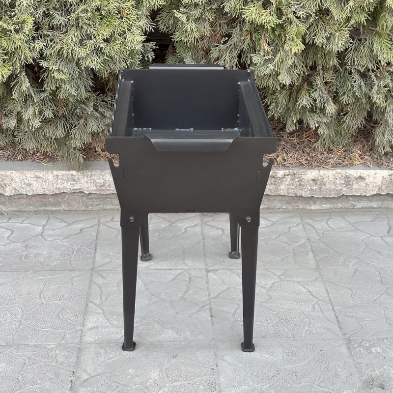 Мангал Mzavod Тесей на 6 шампурів 3мм на ніжках