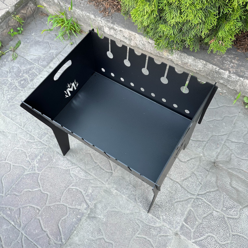 Розбірний мангал Mzavod Фенікс на 6 шампурів 2мм