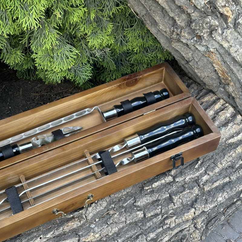 Подарочный набор Mzavod ШашлыКейс темный