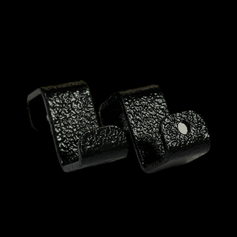 Гачок для банкетки чорний