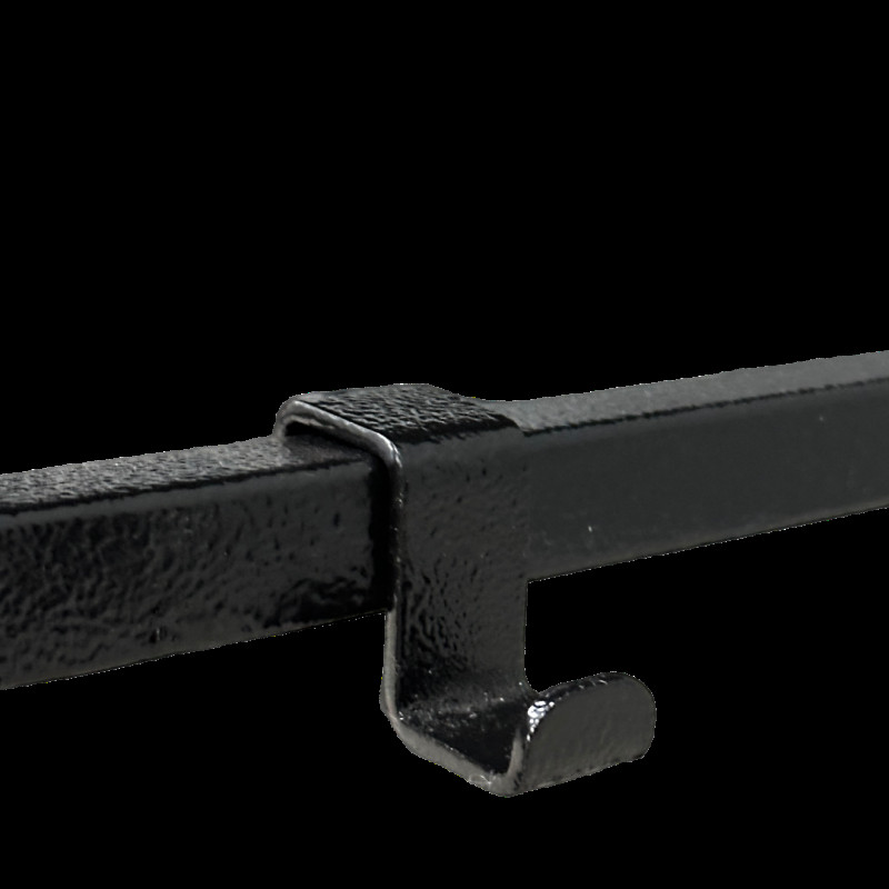 Гачок для банкетки чорний