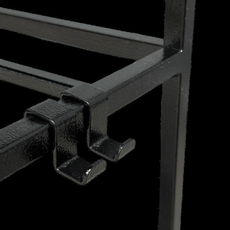 Гачок для банкетки чорний