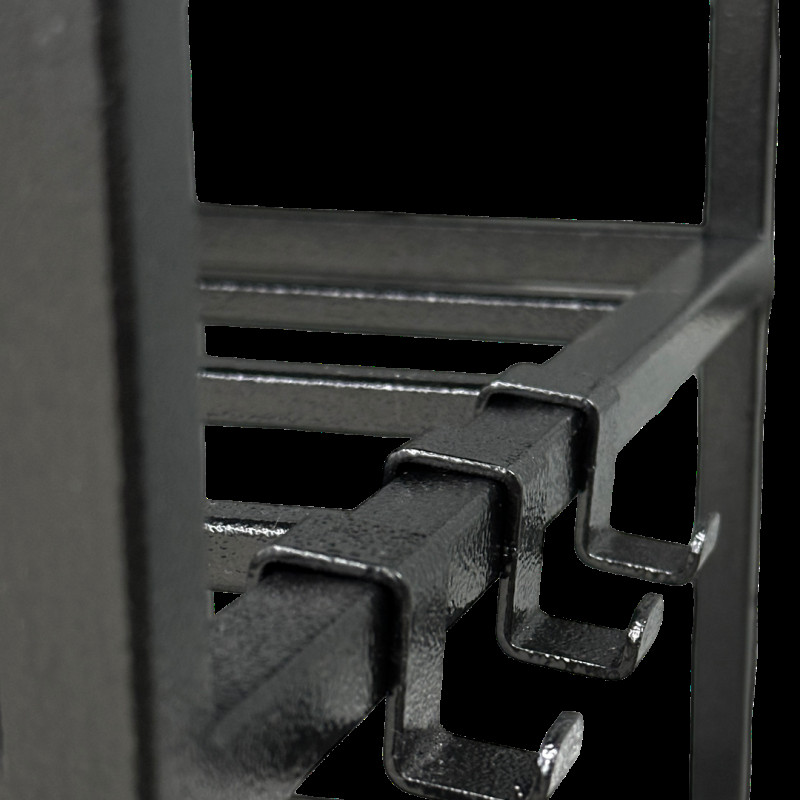 Гачок для банкетки чорний