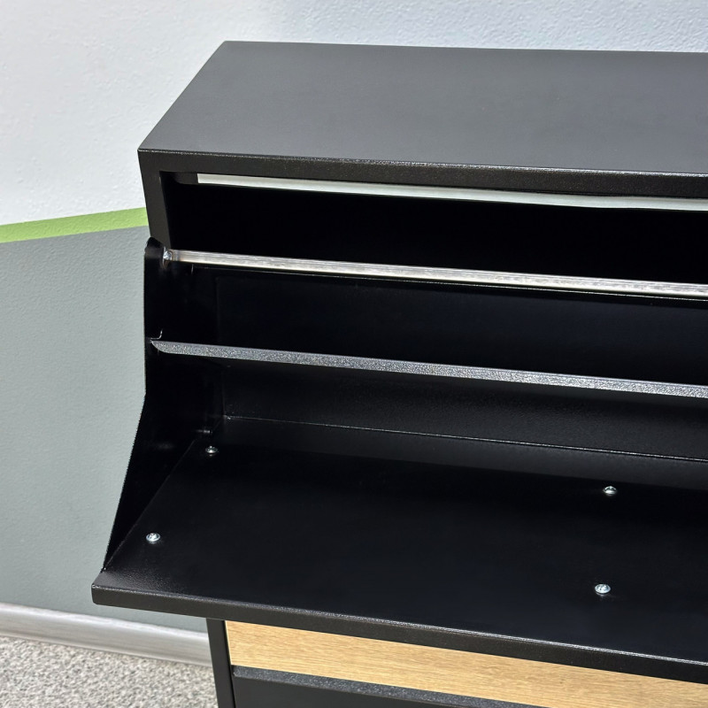 Шафа для взуття Дарвін 80 см дуб сонома 0-7-9005