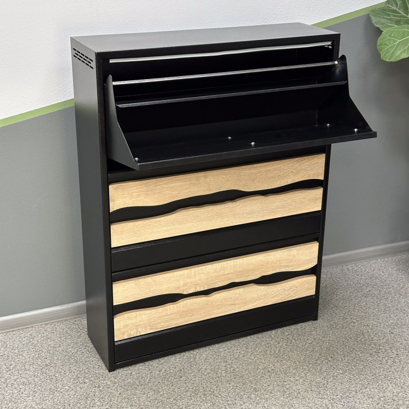 Шафа для взуття Дарвін 80 см дуб сонома 0-7-9005