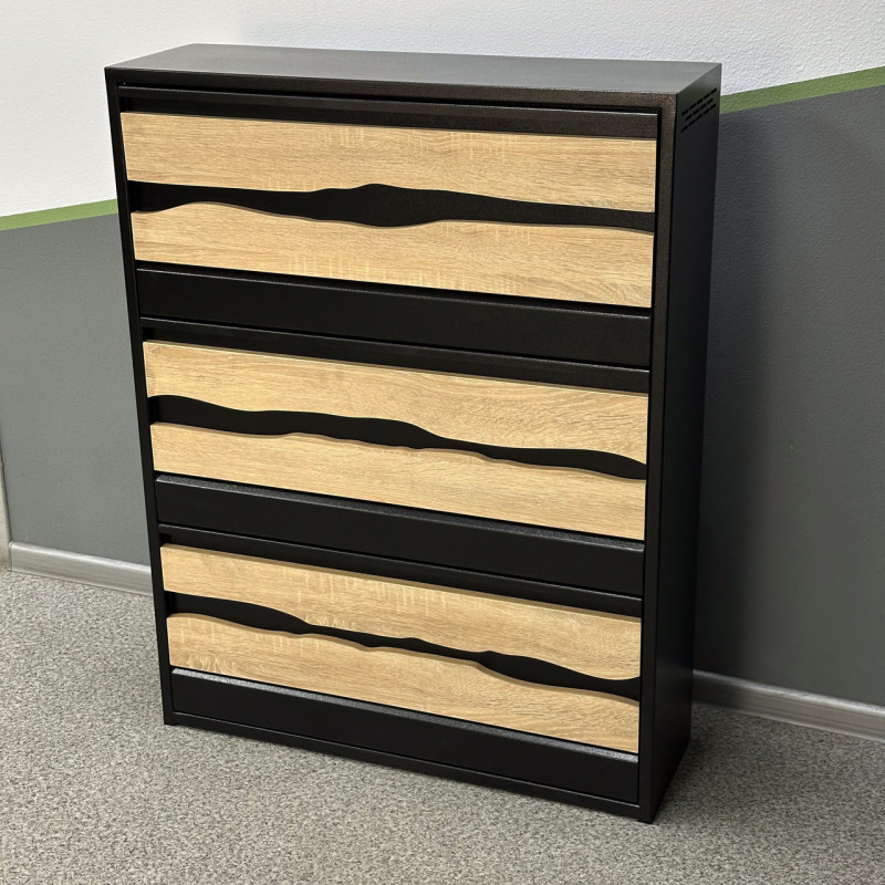 Шафа для взуття Дарвін 80 см дуб сонома 0-7-9005