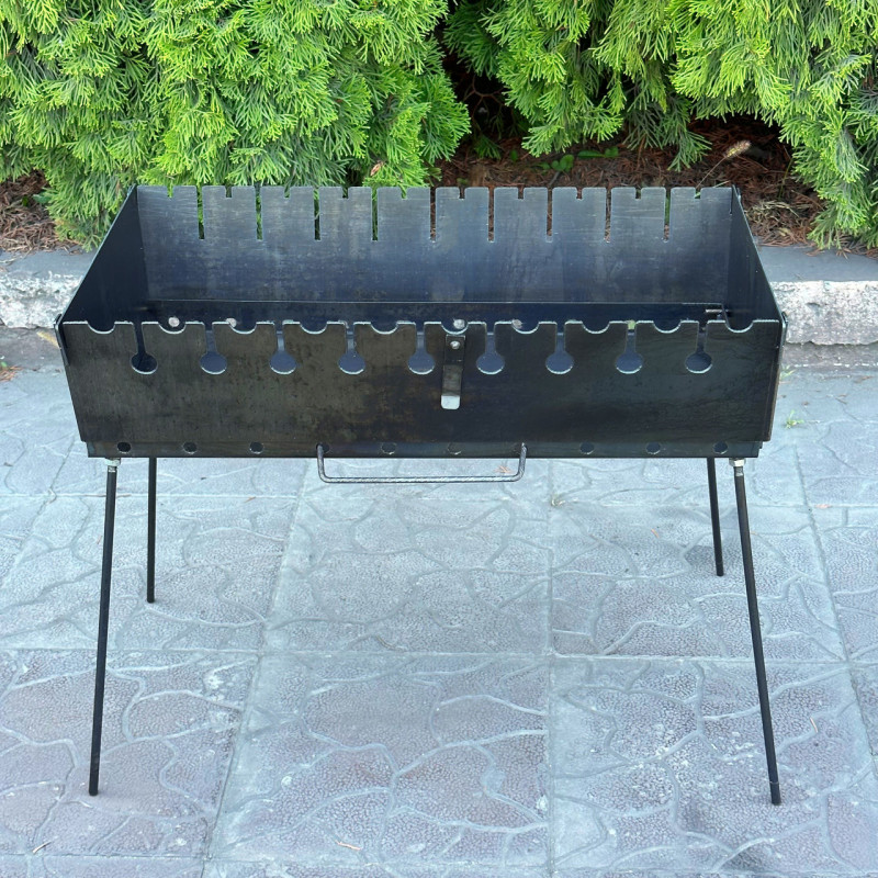 Мангал-валіза Mzavod Пегас на 10 шампурів 3мм