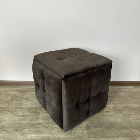 Пуф-трансформер 5в1 Остін-4 велюр сіро-коричневий 5-0-9003