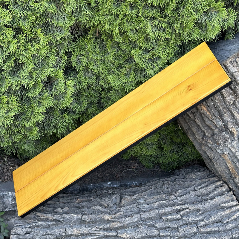 Передня полиця Mzavod для мангалу Прометей на 9 шампурів світле дерево