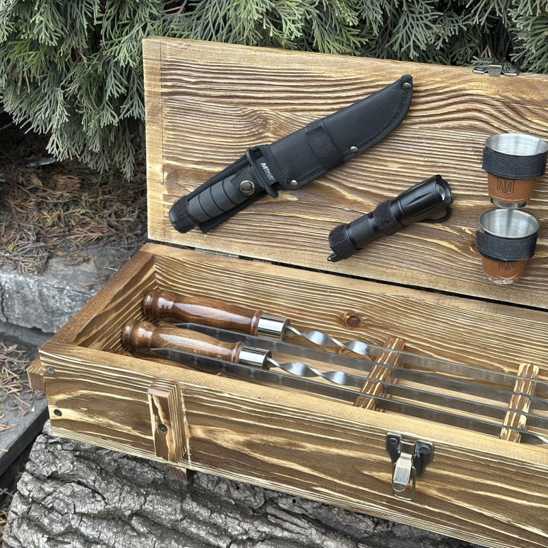 Подарочный набор Mzavod Милитари светлая текстура