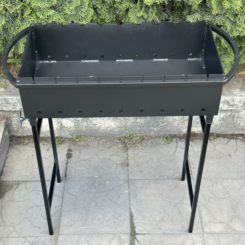 Мангал Mzavod Гектор на 9 шампурів 4мм на ніжках