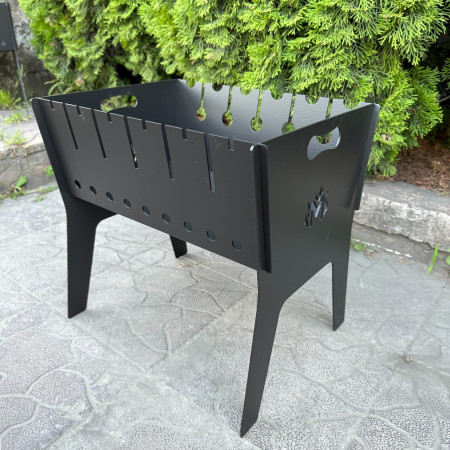 Розбірний мангал Mzavod Фенікс на 6 шампурів 3мм