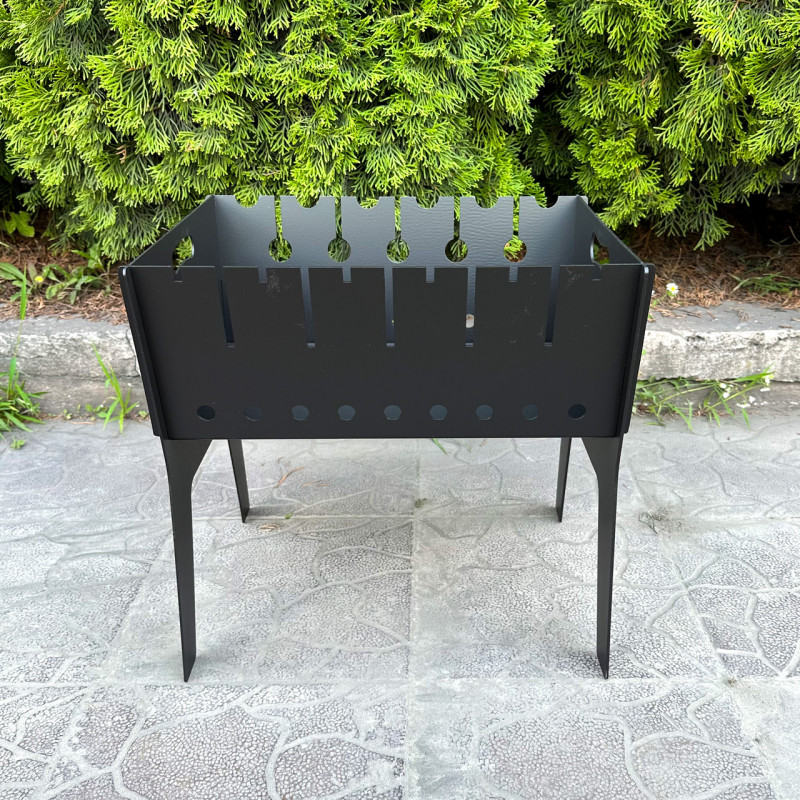 Розбірний мангал Mzavod Фенікс на 6 шампурів 3мм