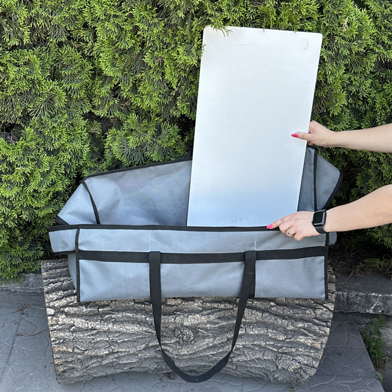 Чехол для мангала-барбекю Икар на 9 шампуров серый