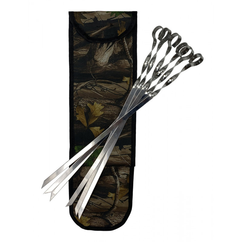 Шампур Mzavod сталевий 470х10х1.5мм