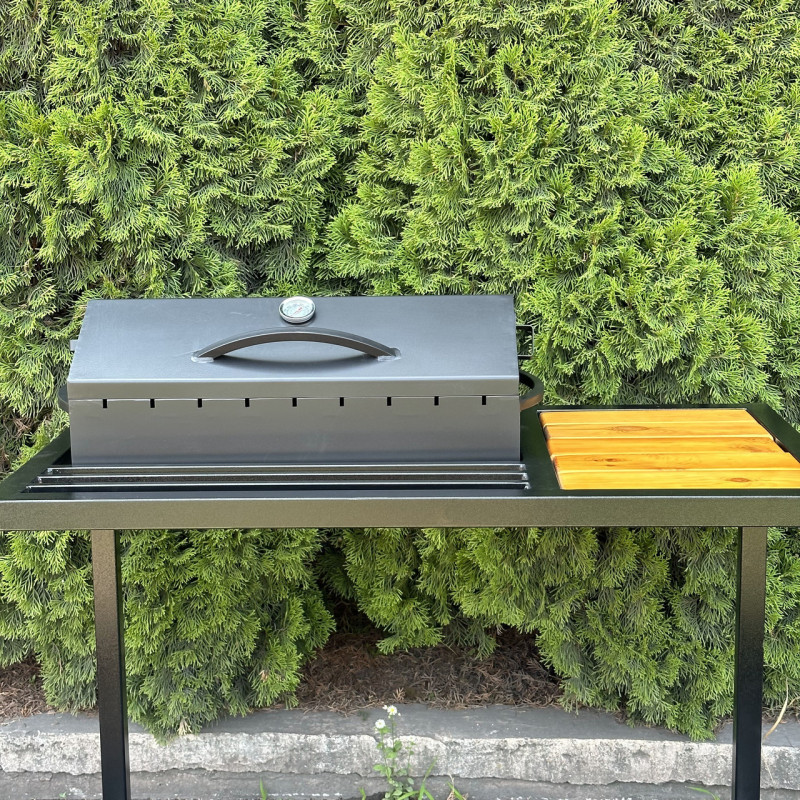 Мангал-барбекю Mzavod Локі на 9 шампурів 4мм в стилі LOFT