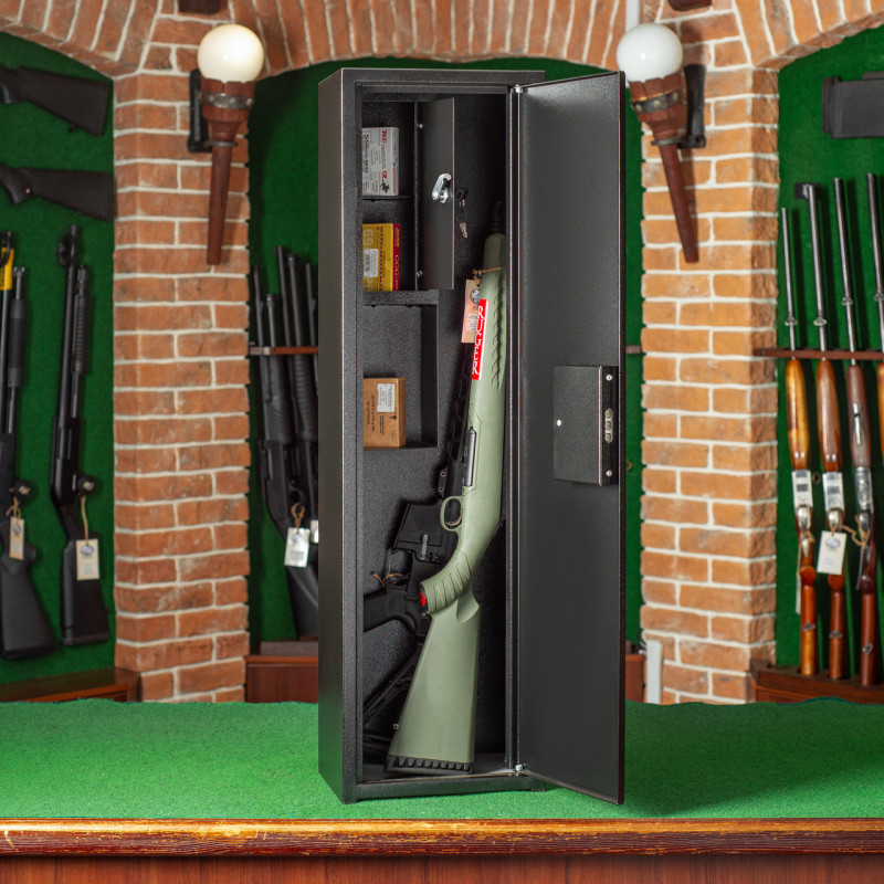 Сейф збройовий ШОЕ-1000, чорний