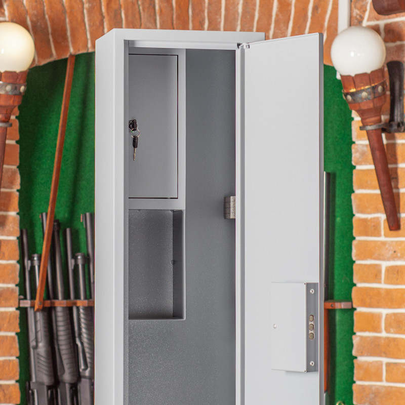 Сейф збройовий ШОЕ-1100, сірий