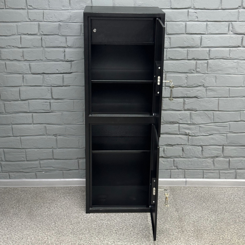 Офісний сейф СБЕ-1220/2 чорний