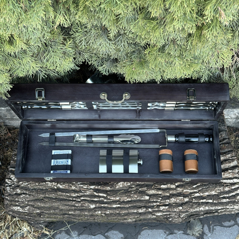 Подарунковий набір Mzavod Козак чорний