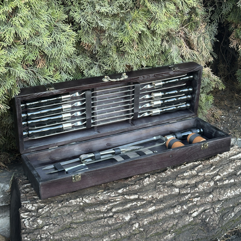 Подарунковий набір Mzavod Козак чорний