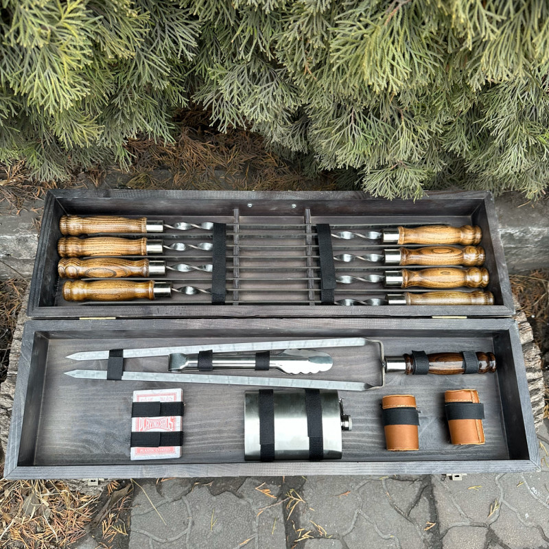 Подарунковий набір Mzavod Козак темна текстура