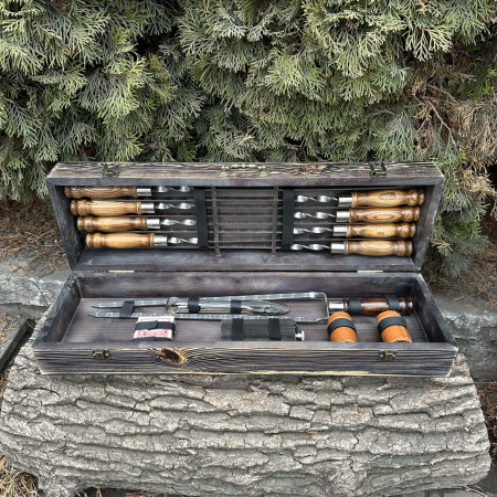 Подарунковий набір Mzavod Козак темна текстура